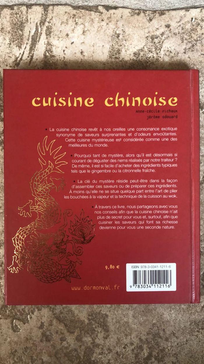 Livre cuisine chinoise - photo numéro 2