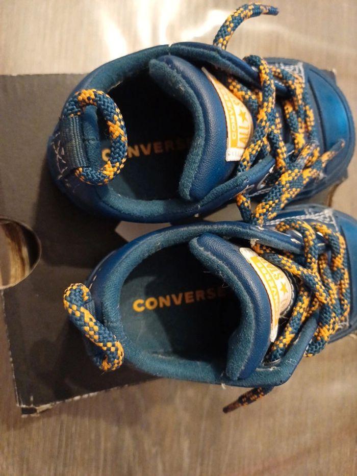 Converse bébé garçon T20 comme neuve - photo numéro 6