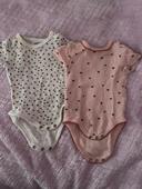 Lot de 2 bodys fille