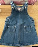 Robe salopette jeans