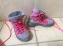 Chaussure Nike run hi rose et grise  36.5