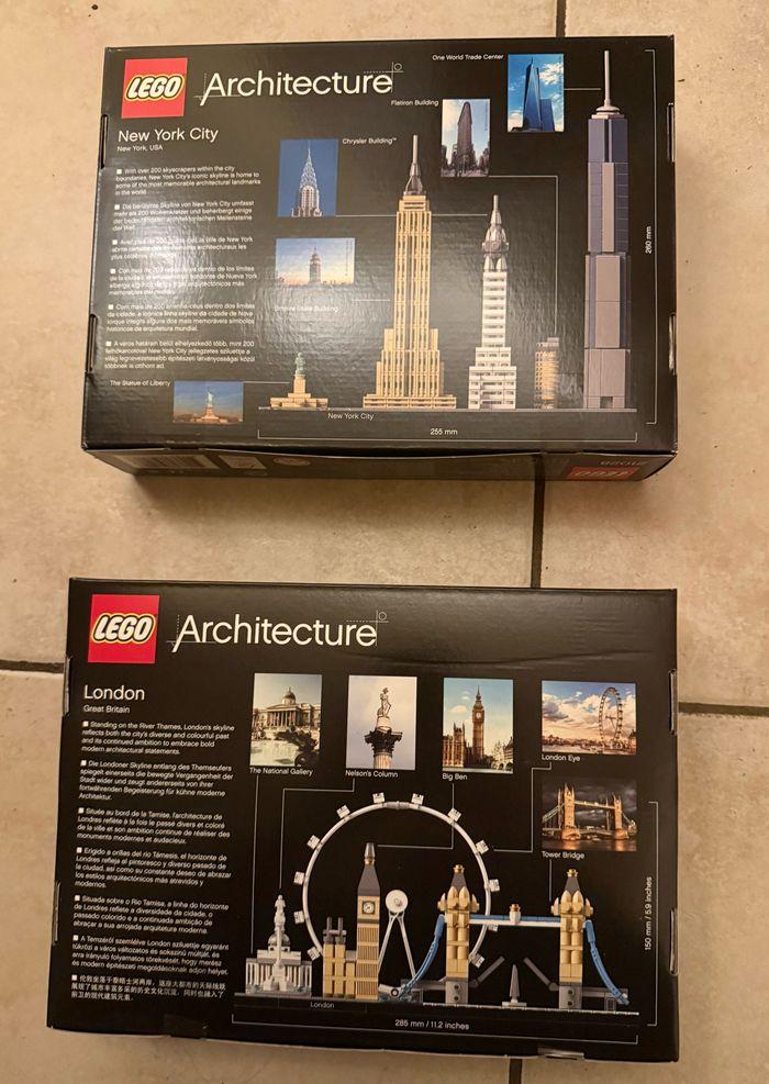 LEGO Architecture : LOT 21034 London & 21028 New York - photo numéro 2