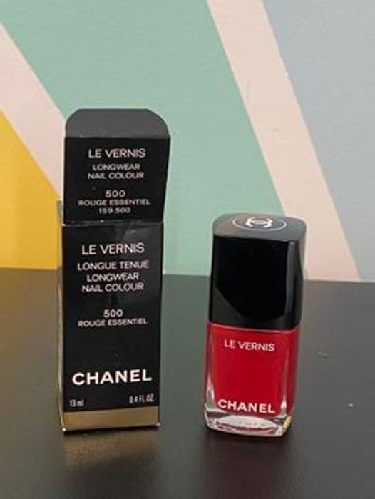 Chanel- vernis rouge 500 - photo numéro 1