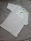 T-shirt manches courtes gris kappa taille L neuf