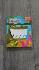 Livre croque Basile le crocodile