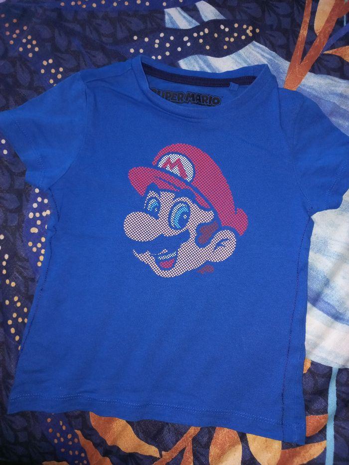 Tee-shirt Mario 3/4 ans - photo numéro 1