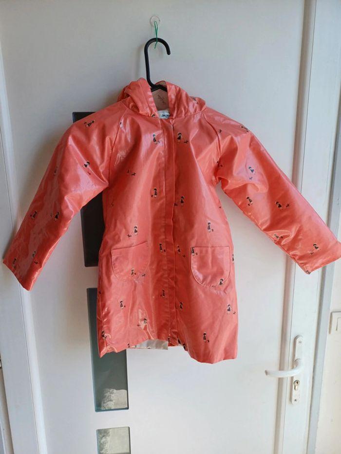 Imperméable rose/corail Les Lutins - photo numéro 1