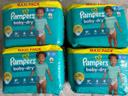 4 paquets de couches Pampers taille 5