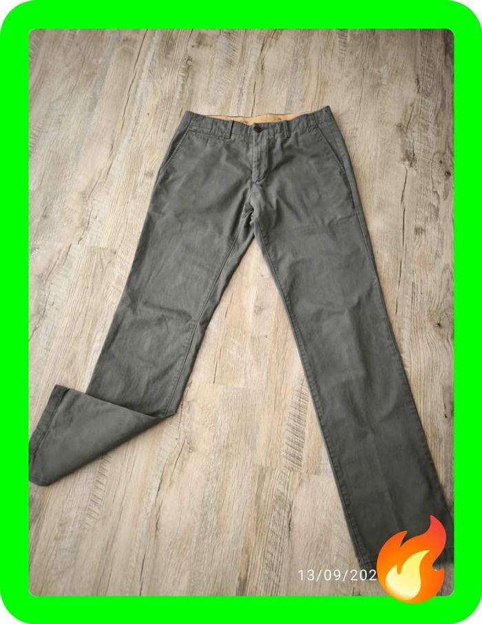 Pantalon slim homme gris Gap taille 40 (30 us) - photo numéro 2