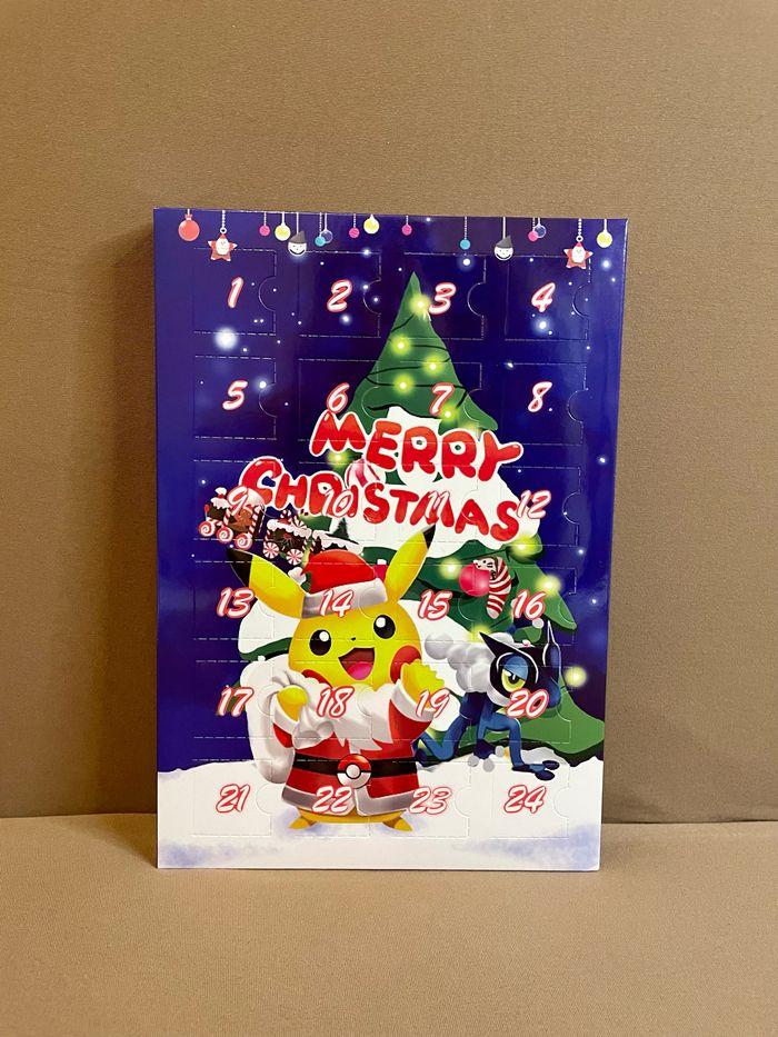 Calendrier de L’avent de noël Pikachu Pokémon - photo numéro 1