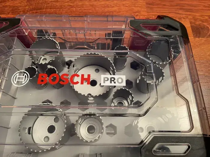 [NEUF] Coffret Bosch 14 pièces, scies cloches, scies trépans PRO Multi Material PC Plus, Étui transp - photo numéro 5