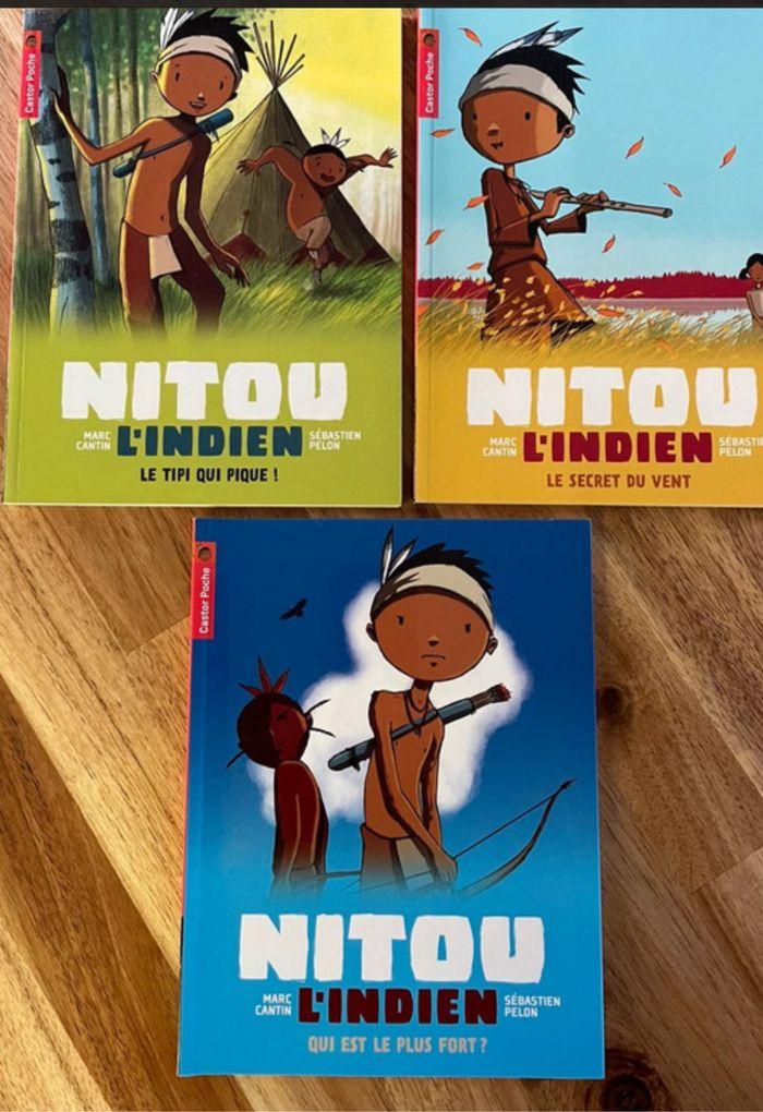 Lot de 3 tomes Nitou l’indien - photo numéro 1