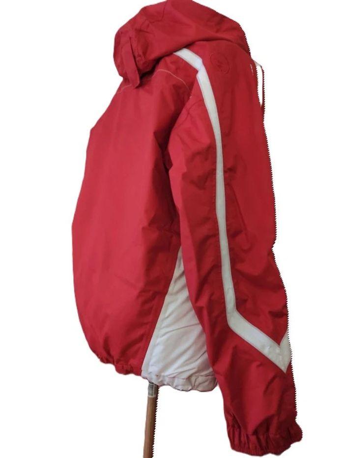 Veste de Ski Quechua avec balise Recco intégrée mixte taille Europe 42 Rouge Blanc - photo numéro 3