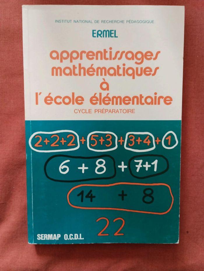 Ermel apprentissage mathématique à l'école élémentaire CP - photo numéro 1