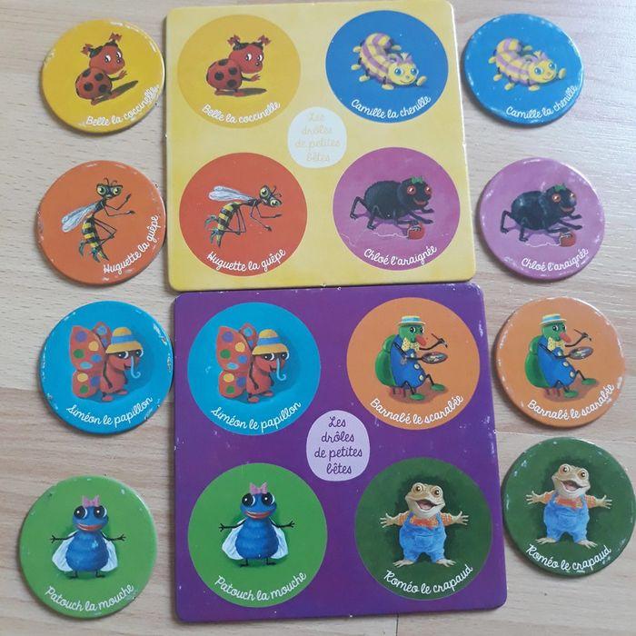 Jeu memory Les drôles de petites bêtes - photo numéro 3