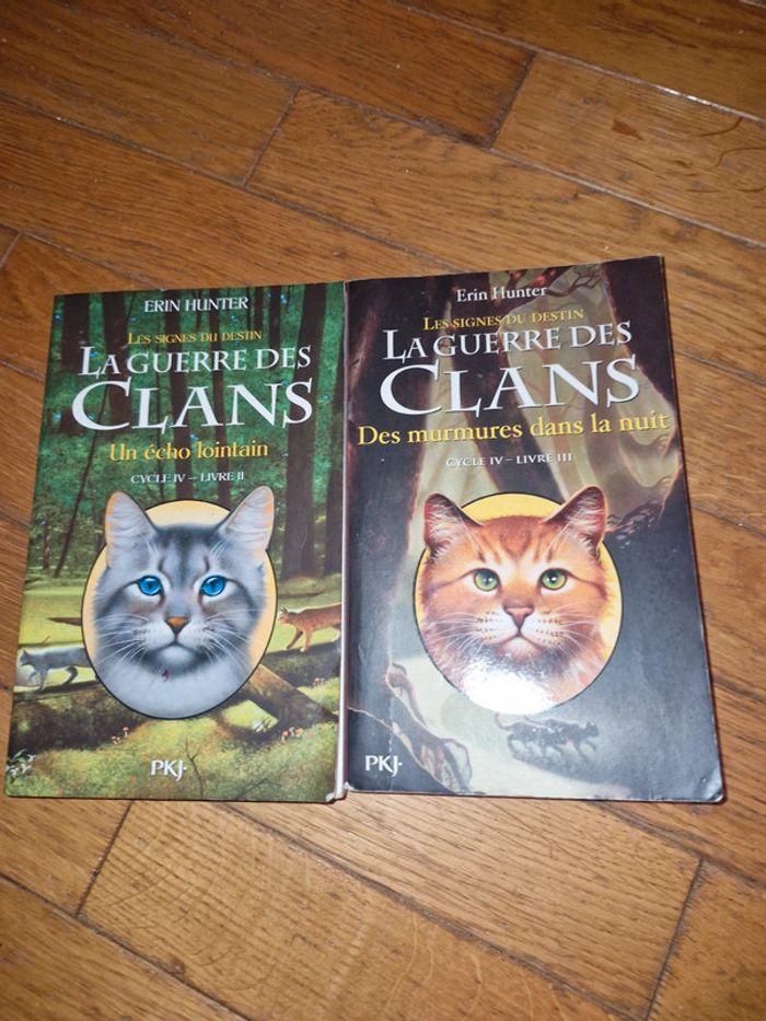 Lot guerre des clans cycle 4 / Erin Hunter - photo numéro 1