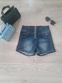 Short jean femme