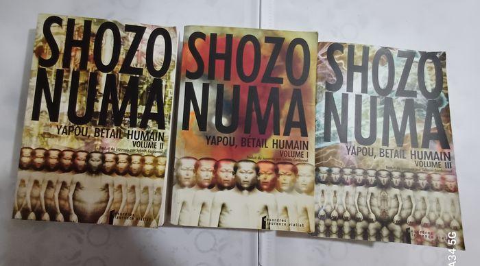 Yapou, bétail humain. Tome 1. 2. Et 3 
Par Shozo Numa, Sylvain Cardonnel (Traduction) - photo numéro 1