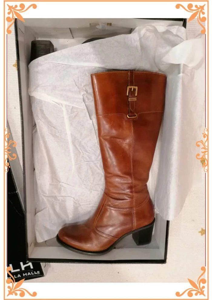 Bottes en cuir 37 - photo numéro 11