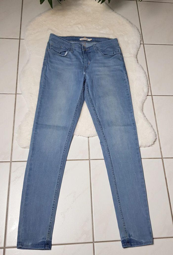 Jean Levi's 535 Super Skinny W29 L30 Bleu - photo numéro 2