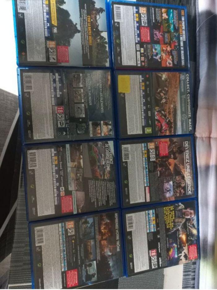 Lot de 8 jeux ps4 - photo numéro 2