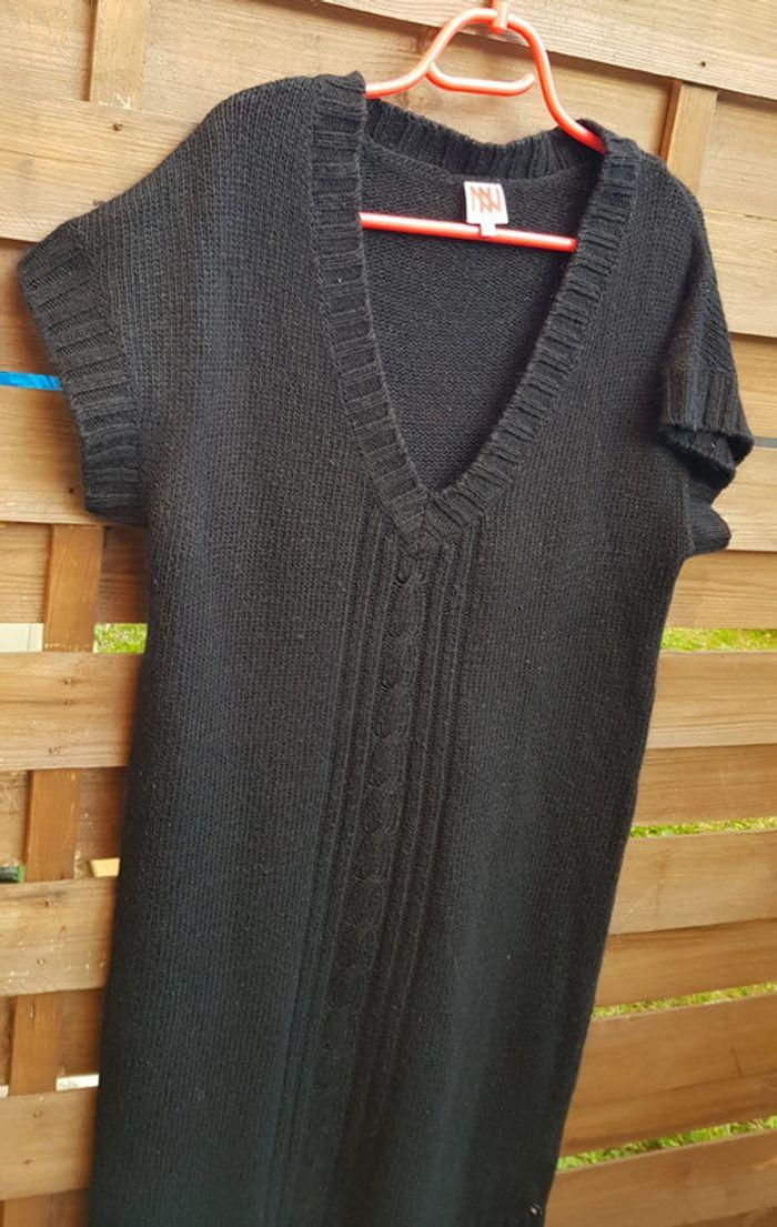 Robe pull en maille torsadée - photo numéro 3