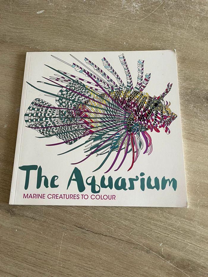 Livre de coloriage The aquarium - photo numéro 1