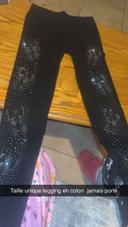 Vends legging à paillettes