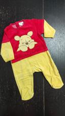 Pyjama velours 1 pièce Winnie