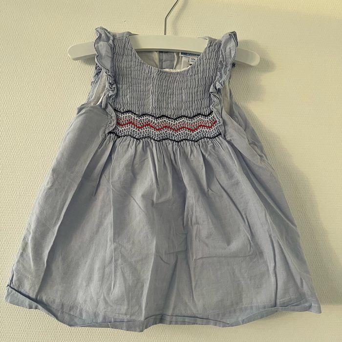 Robe Jacadi légère pour fille, 12 mois - photo numéro 1