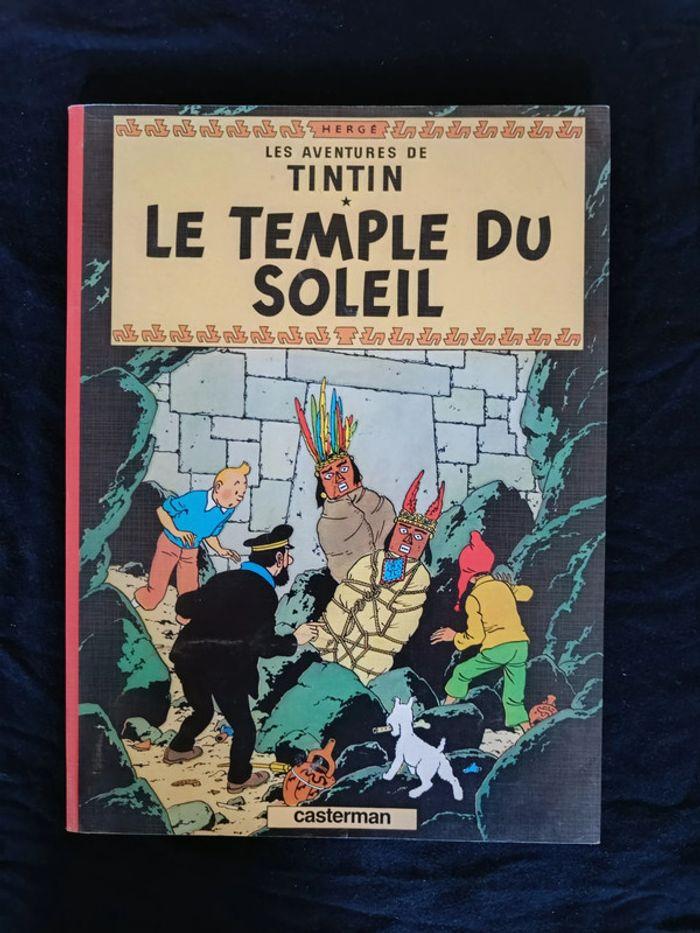 bd Tintin au Temple du Soleil par Hergé - photo numéro 1