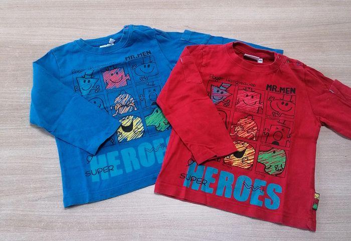 Lot 2 tee shirts 2 ans - photo numéro 1