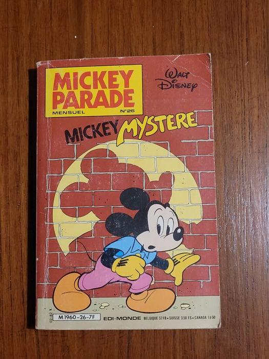 4 Mickey Parade - Disney - vintage 1982 - photo numéro 8