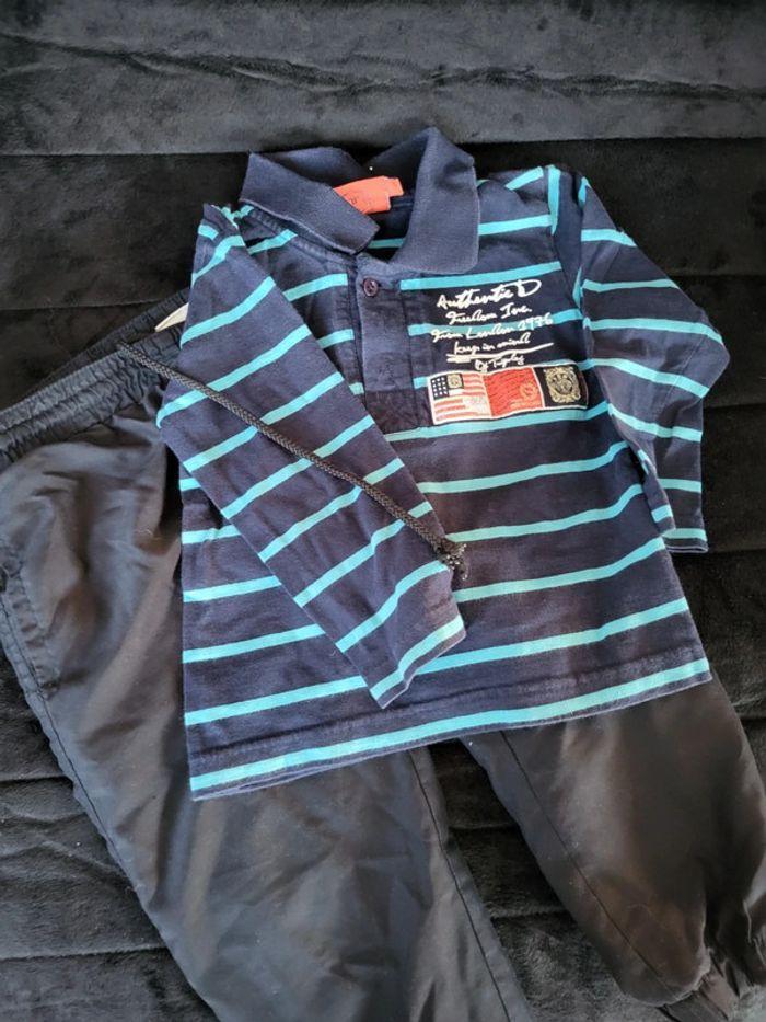 Lot pantalon /polo garçon  3 ans - photo numéro 1