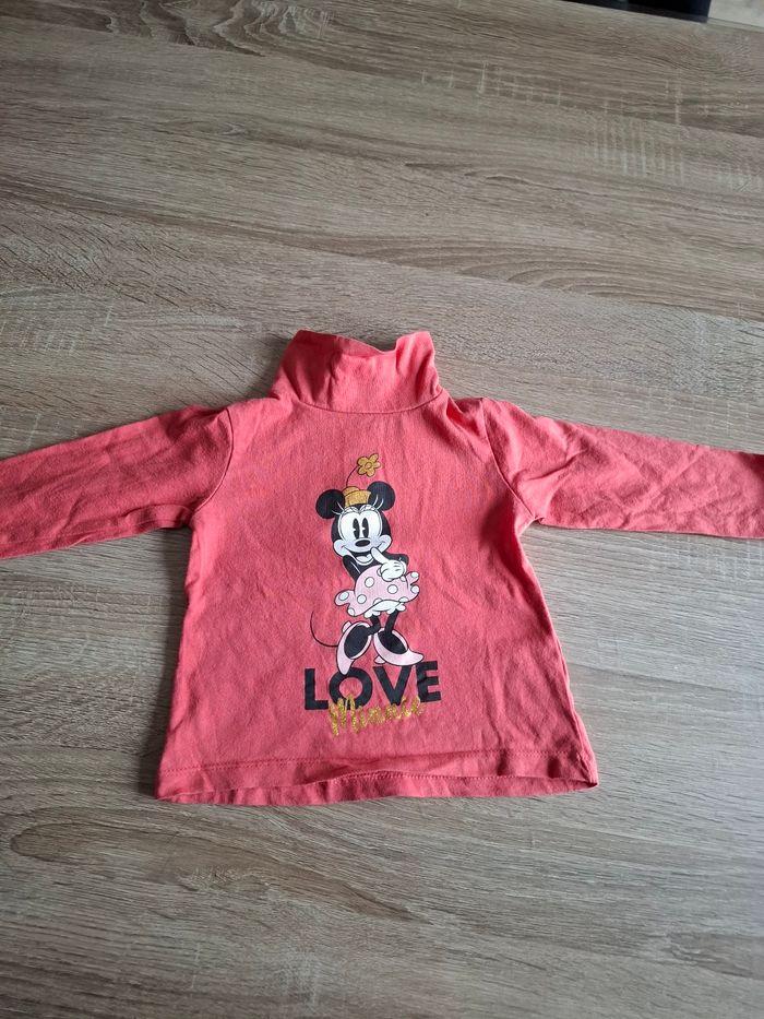 Jolie sweat Manches léger fille taille 6mois. Très bon état. Marque Disney baby - photo numéro 4