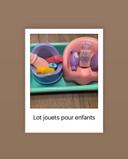 Jouets de baignoire pour poupée