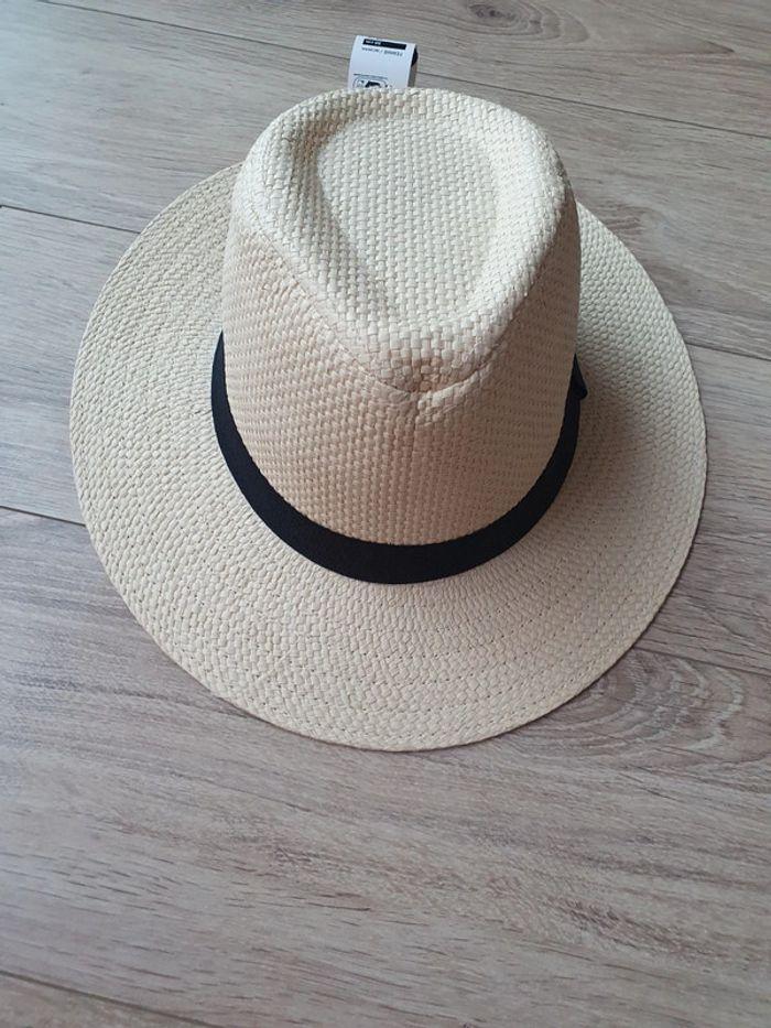 Chapeau paille femme 56 cm - photo numéro 1