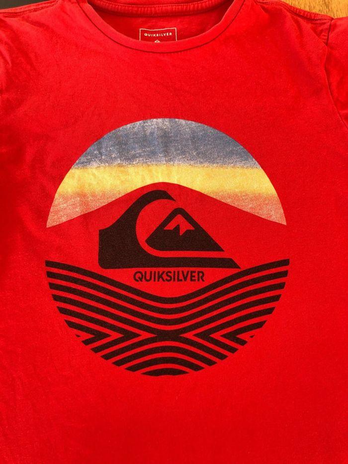 Tee-shirts rouge Quiksilver - photo numéro 2