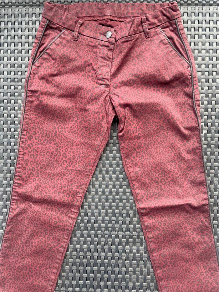 Pantalon motif léopard - Terre Bleue - photo numéro 1