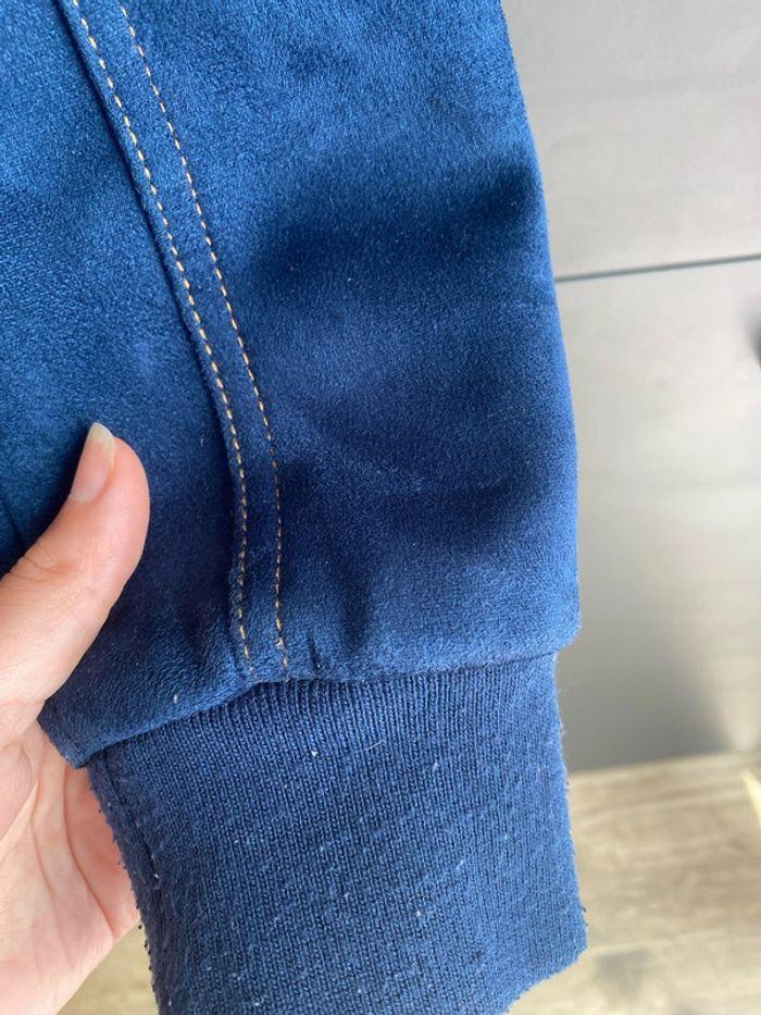 Veste mi saison Zara taille s bleu marine - photo numéro 7