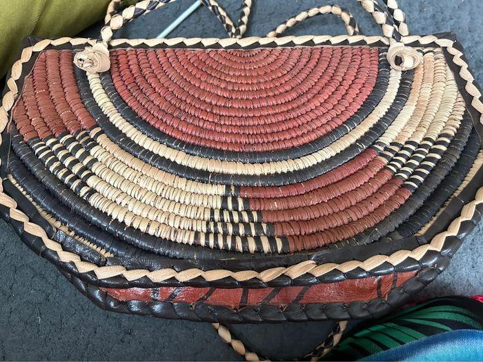 Sac artisanale Africain tout cuir - photo numéro 8