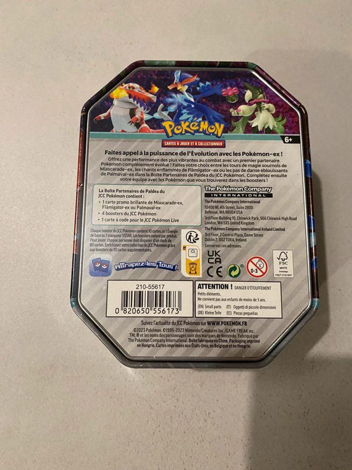 Pokémon carte Coffret Flamigator Ex neuf sous blister - photo numéro 5