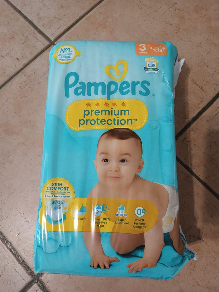 Couches T3 Pampers premium protection - photo numéro 1