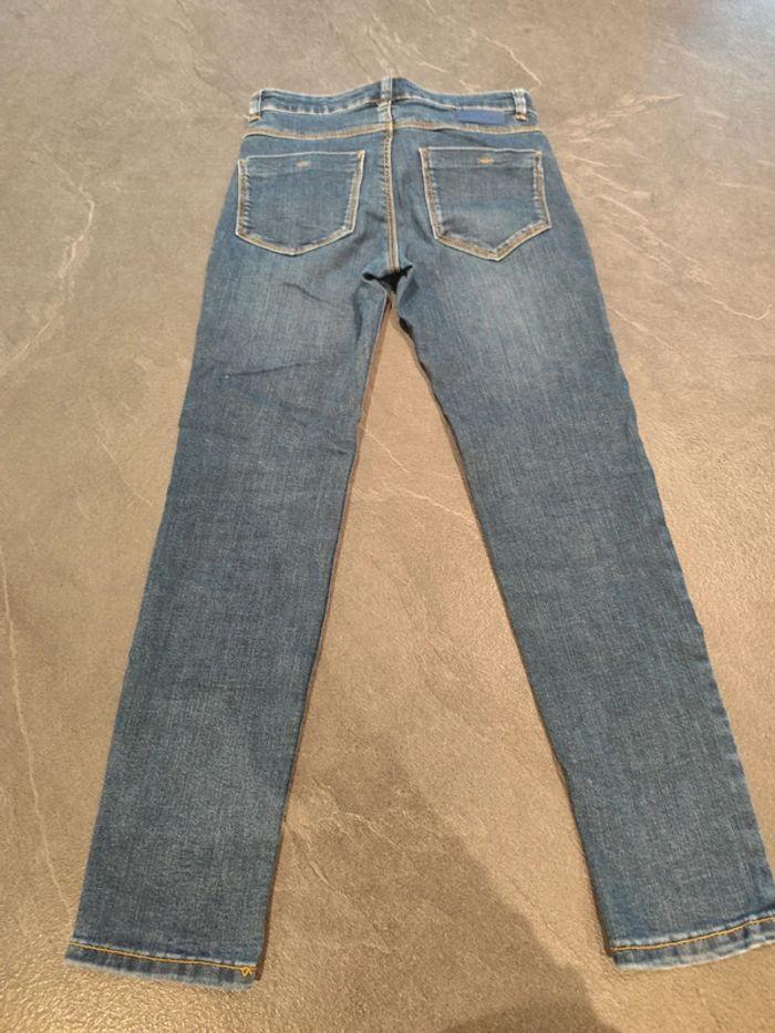 Jeans skinny bleu foncé Okaïdi 9 ans - photo numéro 2