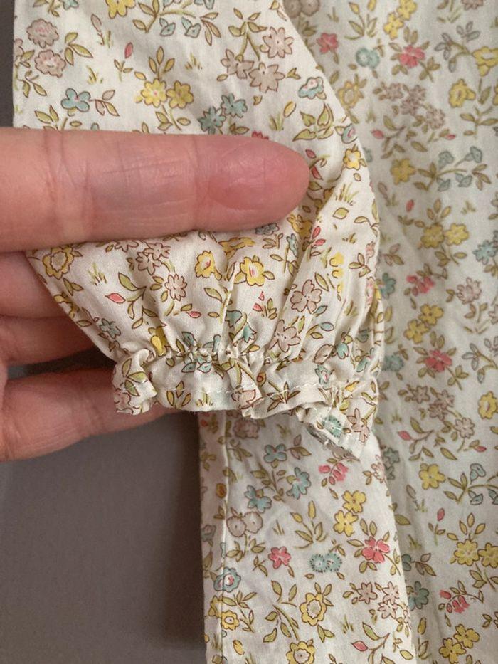 Cyrillus blouse en tissu Liberty 9 mois - photo numéro 7