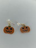 Boucles d’oreilles citrouille 🎃