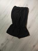 Combi short bustier noire