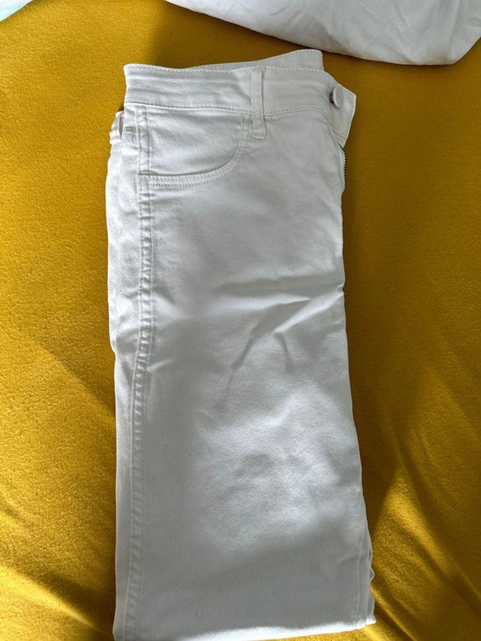 Jean blanc taille 30 - photo numéro 1