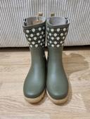 Bottes  de pluie kaki fleuri  blackfox taille 41 neuf