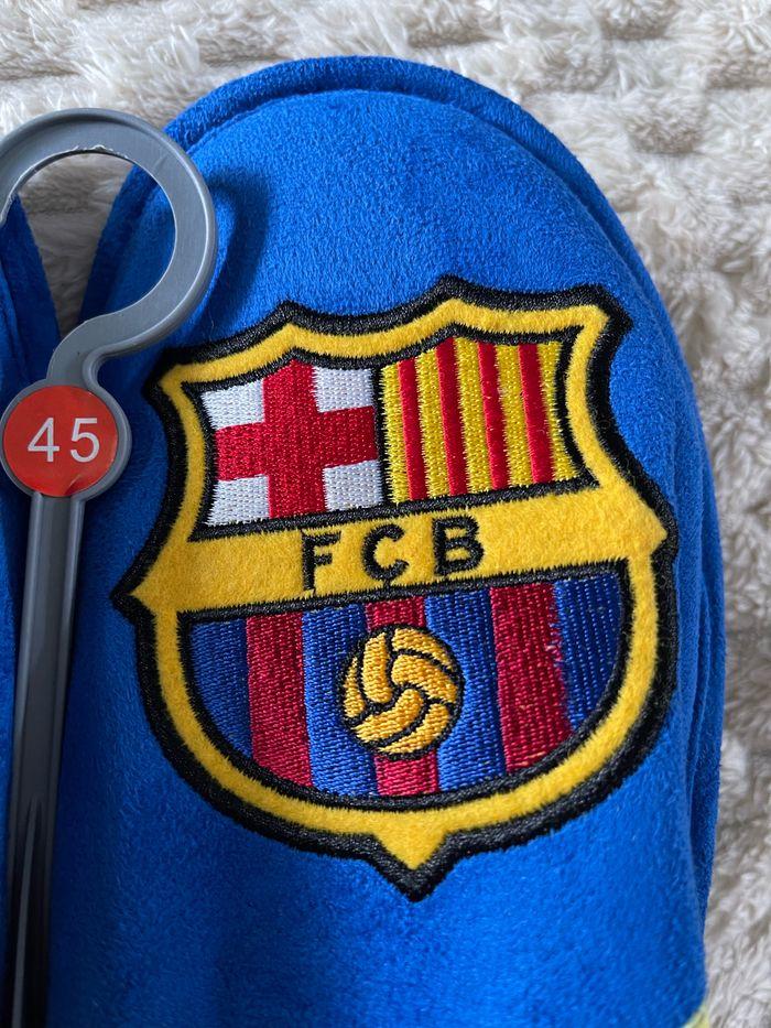 Chaussons FCBarcelone officiels - photo numéro 3